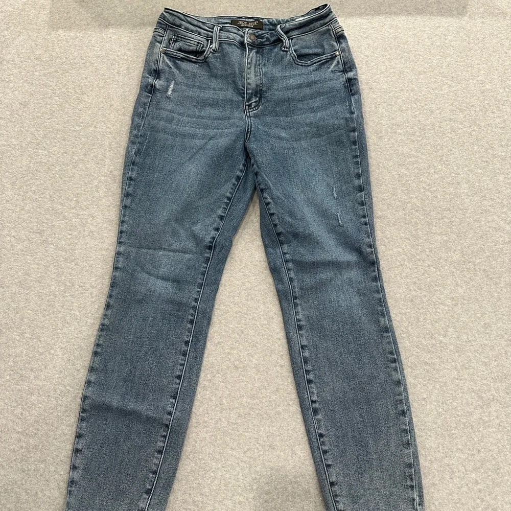 Judy Blue Skinny Jeans in Classic Blue